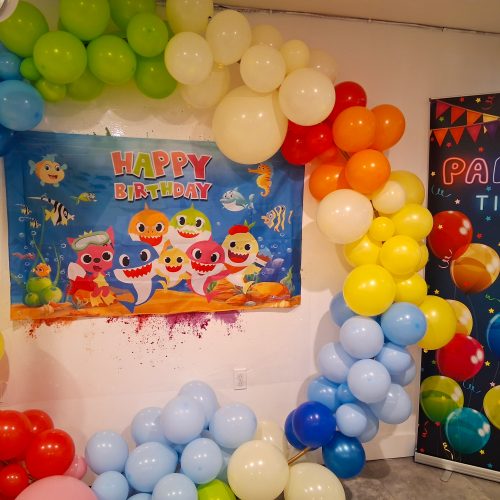 Colorful Birthday Party Balloons