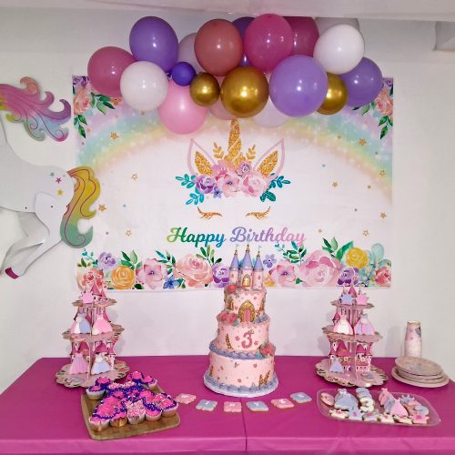 Unicorn Princess Party Cake